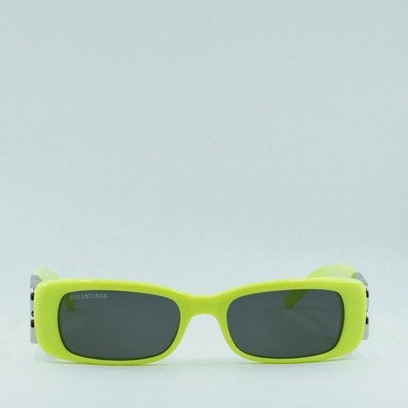 BALENCIAGA BB0096S 008 YELLOW SILVER GREY SUNGLASSES - FINAL SALE! main image 7